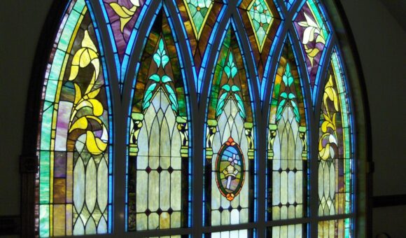 Saxis Methodist Church Windows